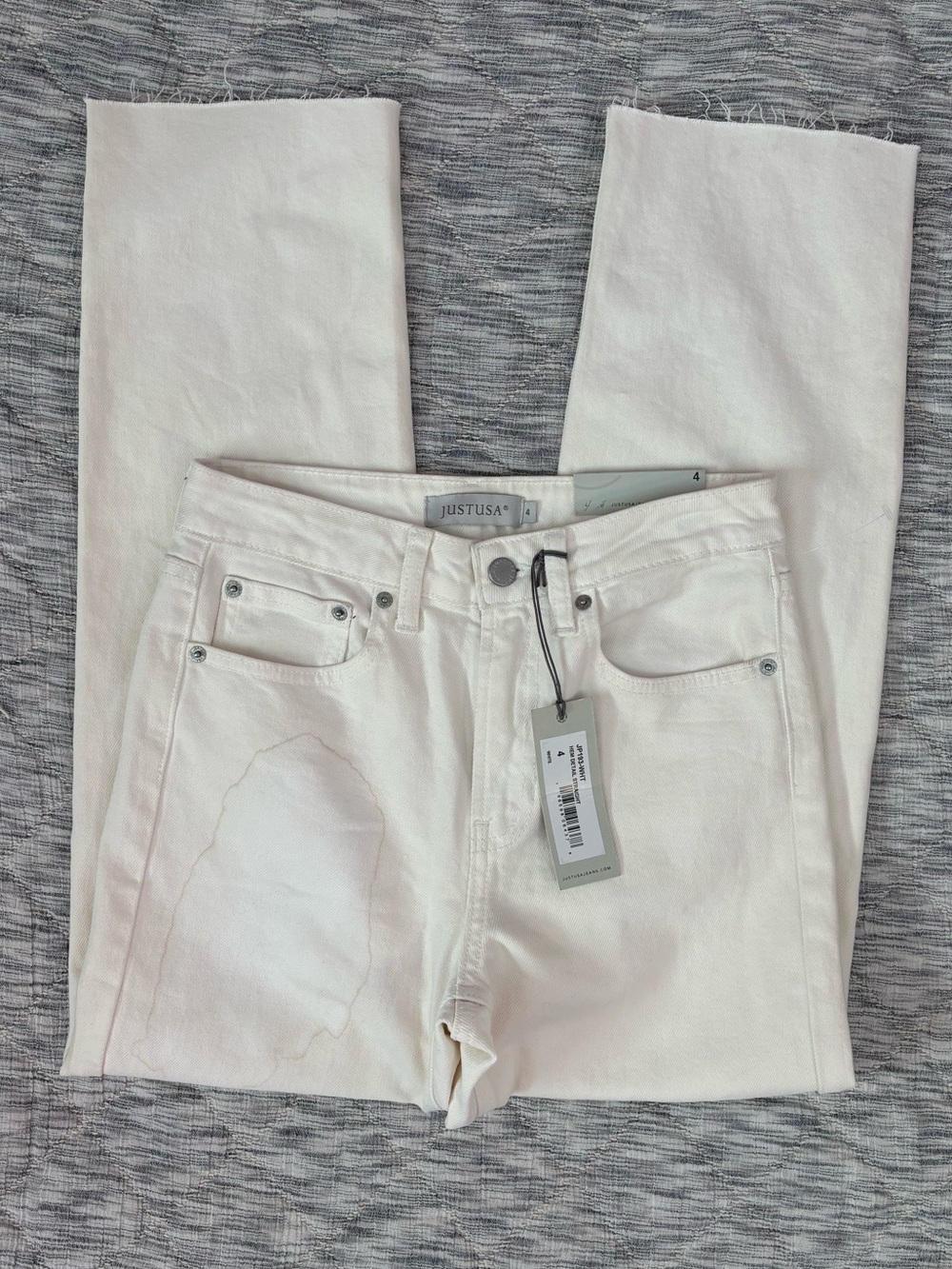 Just USA IN THE COUNTRYSIDE STRAIGHT LEG JEANS Sz 4 NWT | Straight Leg Jeans- - Picture 5 of 15